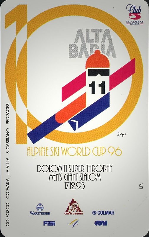 Alta Badia 11 - Ski World Cup '96