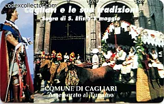 Cagliari e le sue tradizioni (L. 5.000)