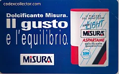 Dolcificante Misura - Il Gusto e L'Equilibrio (L. 10.000)