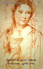 Bozzetti di artisti italiani - Tiziano, Ritratto di giovane donna
