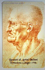 Bozzetti di artisti italiani - Leonardo da Vinci, Testa di vecchio calvo