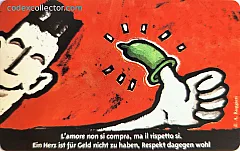 Campagna Prevenzione AIDS - Il rispetto (L. 5.000 Alto Adige)