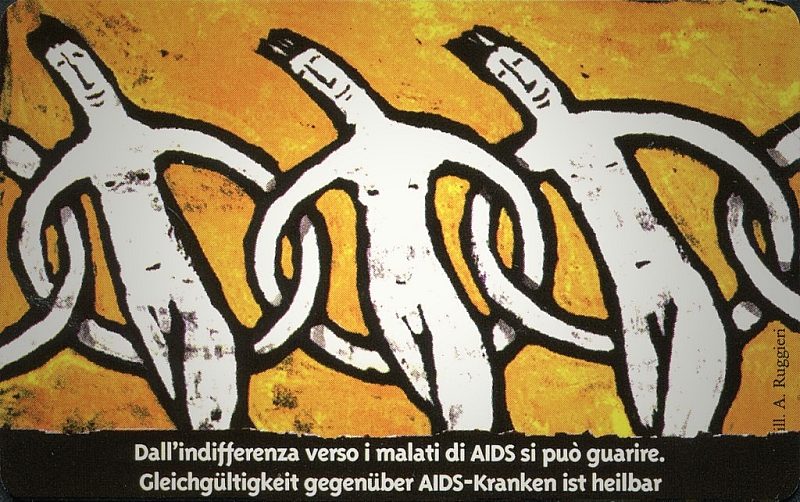 Campagna Prevenzione AIDS - L'indifferenza (Alto Adige)