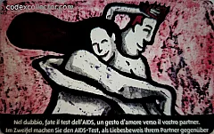 Campagna Prevenzione AIDS - Il test (L. 15.000 Alto Adige)