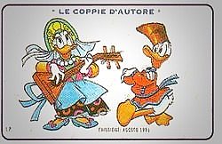 Le Coppie d'Autore - Paperino e Paperina
