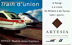Train d'union - Artesia (L. 10.000)