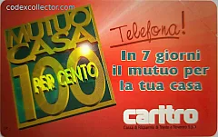 Mutuo Casa - Caritro (L. 5.000)