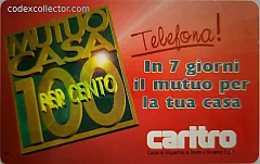 Mutuo Casa - Caritro (L. 10.000)