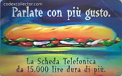 Parlate Con Più Gusto - Panino (L. 10.000)