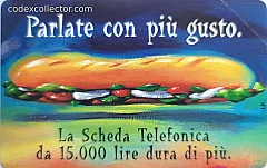 Parlate Con Più Gusto - Panino (L. 10.000)