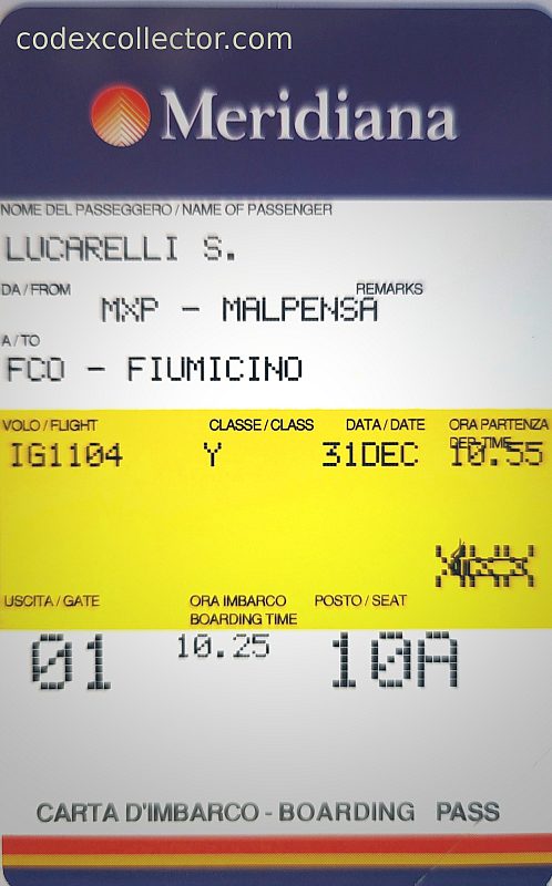 Meridiana - Da Più Di Trent'anni...
