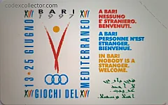 Giochi del Mediterraneo - A Bari... (L. 10.000)