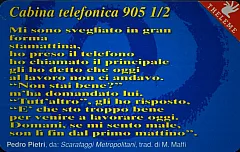 Venezia Poesia - Cabina Telefonica 905