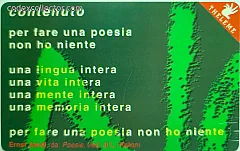 Venezia Poesia - Contenuto