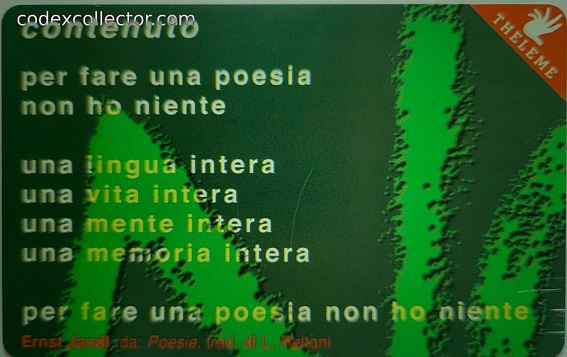 Venezia Poesia - Contenuto