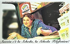 La scheda è una cosa meravigliosa - Edicolante (L. 5.000)