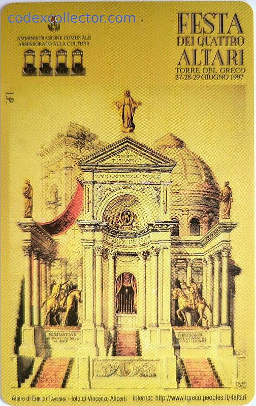 Banco di Napoli - Festa Dei Quattro Altari
