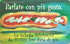 Parlate Con Più Gusto - Pizza (L. 5.000)