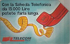 Con la scheda telefonica.. - Non Misurate Le Parole