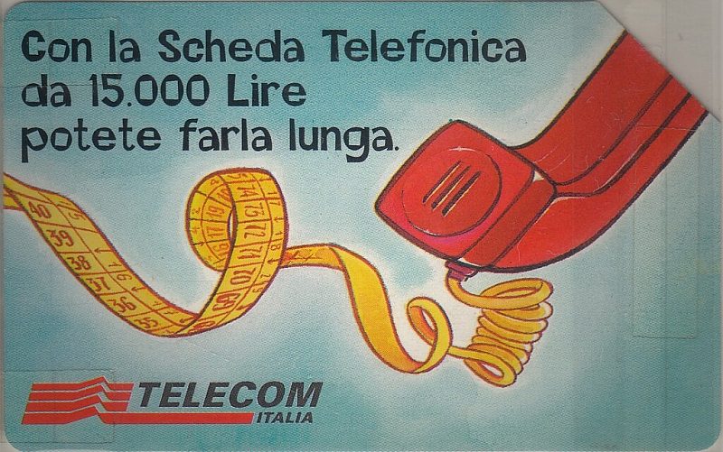 Con la scheda telefonica.. - Non Misurate Le Parole