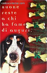 Natale 1997: Buone feste - A chi ha fame di auguri (L. 5.000)