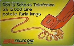 Con la scheda telefonica... - Non Perdete Il Filo (L. 5.000)