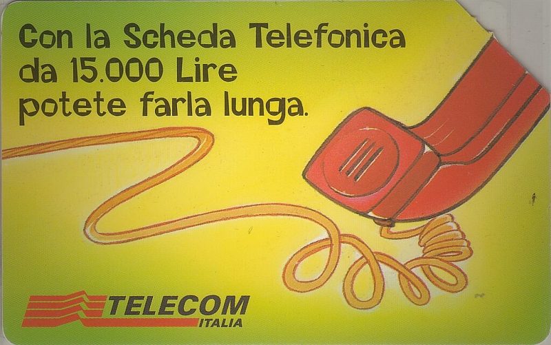 Con la scheda telefonica... - Non Perdete Il Filo