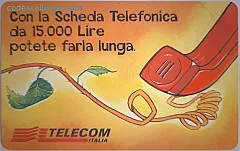 Con la scheda telefonica... - Non Parlate Sulle Spine (L. 15.000)