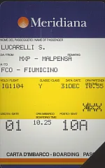 Meridiana - Tre voli da...