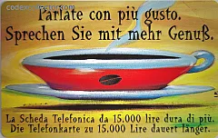 Parlate con più gusto - Caffè (L. 10.000)