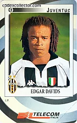 Introvabili Panini - Edgar Davids (L. 10.000)