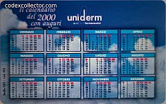 Uniderm Calendario Del 2000