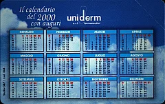 Uniderm Calendario Del 2000