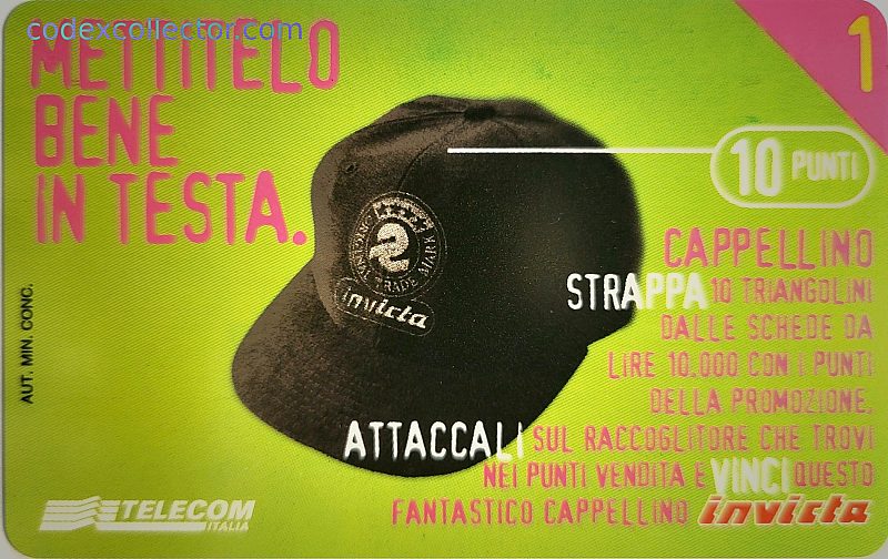La 10 Vince - Cappellino (Alfanumerica)