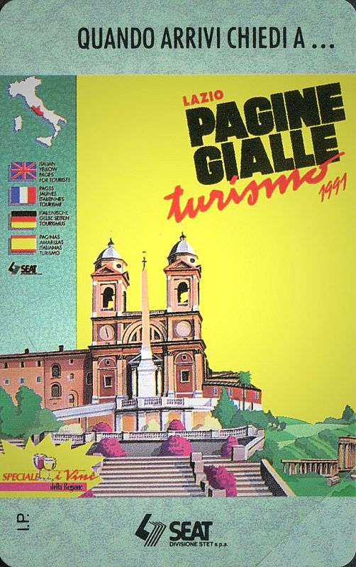 Pagine Gialle '91 - Lazio