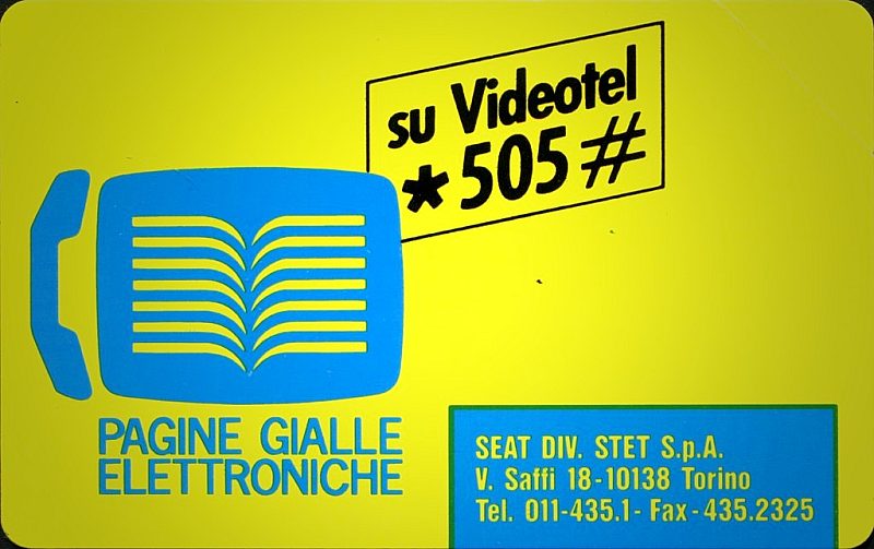 Videotel - Pagine Gialle elettroniche