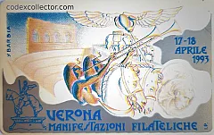 I° Meeting dei Numismatici Europei (sovrastampata)