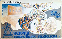I° Meeting dei Numismatici Europei (sovrastampata)