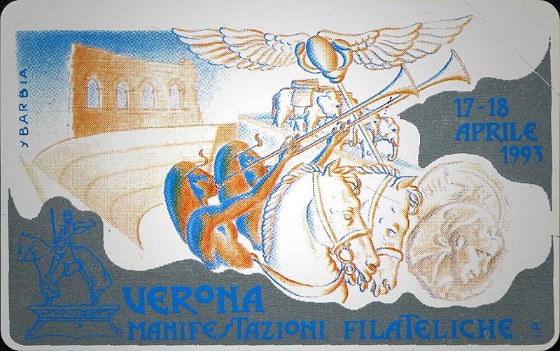 I° Meeting dei Numismatici Europei (Overprinted)