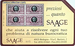 Saage - Manzoni (non sovrastampata)
