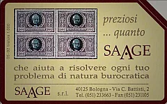 Saage - Manzoni (not overprinted)