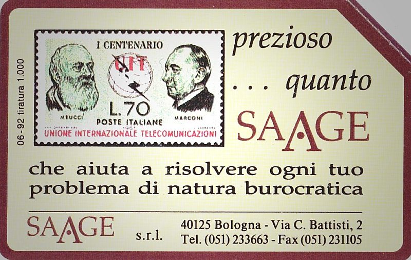 Saage - U.I.T. (not overprinted)