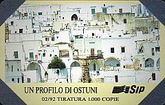 Un profilo di Ostuni (Overprinted)