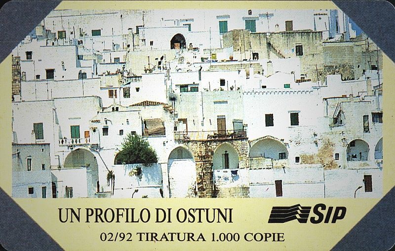 Un profilo di Ostuni (Overprinted)