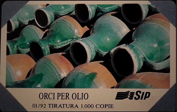 Orci per Olio (Overprinted)