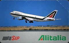 Alitalia - Aereo In Decollo