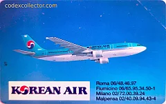 Korean Air (seriale 6 cifre)