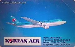 Korean Air (seriale 6 cifre)