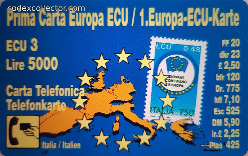 Kruger - Prima Carta Europa ECU (AA)