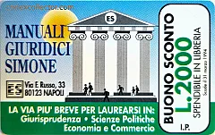 Edizioni Simone - La Via Più Breve (L. 1.000)